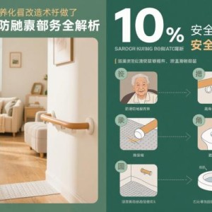 居家适老化改造必做的10项安全措施：防滑防摔全解析