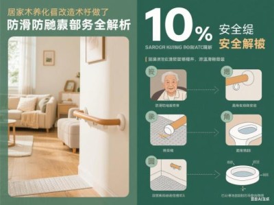 居家适老化改造必做的10项安全措施：防滑防摔全解析